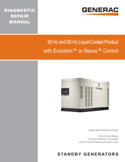 Generac 0J1195 Diagnostic Repair Manual
