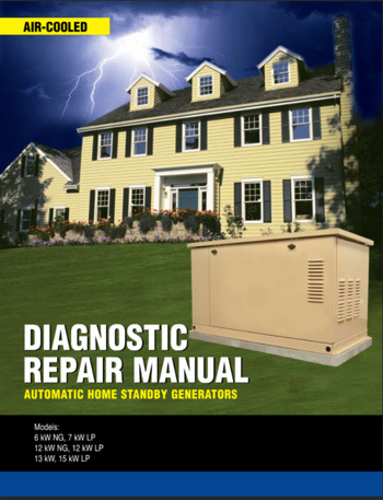 Generac Diagnostic Repair Manual 0E3586
