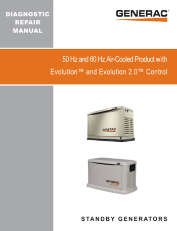 Generac Diagnostic Repair Manual 10000041488