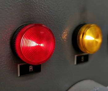 Status warning lights